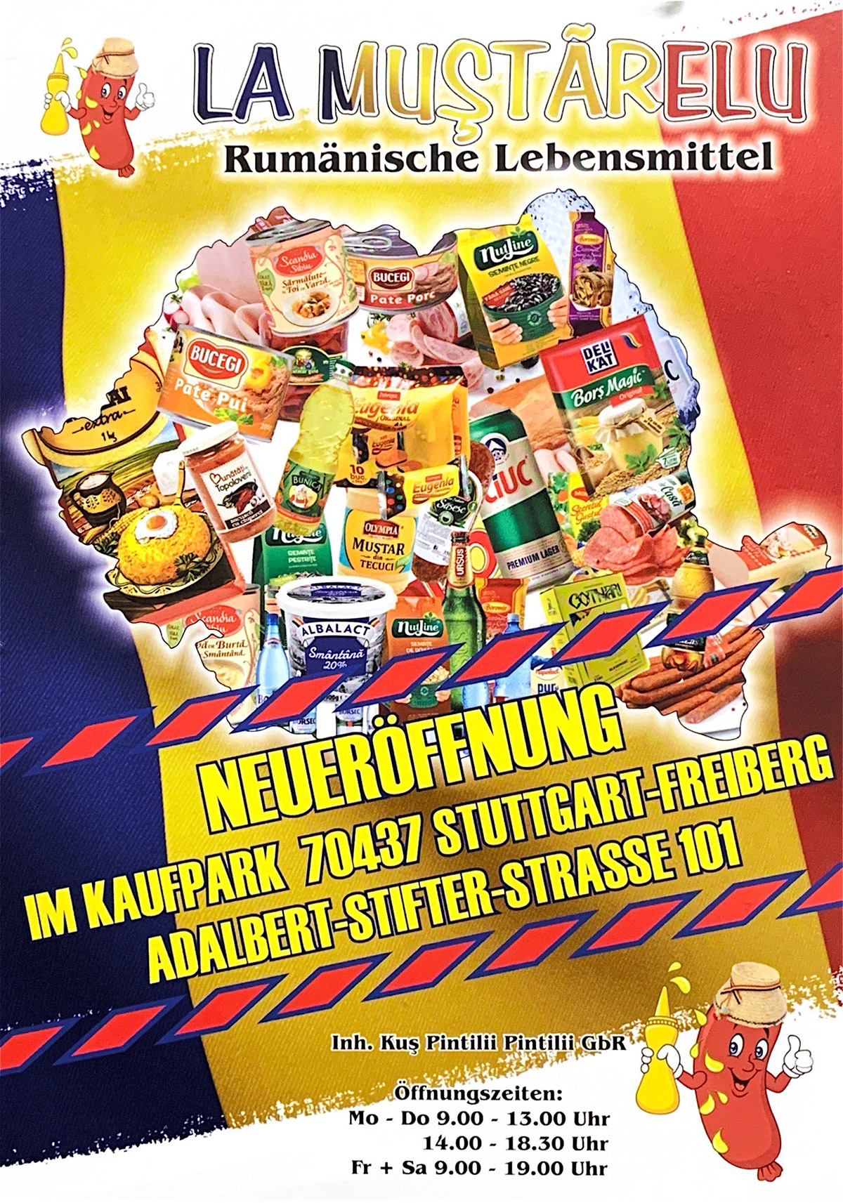 La Mustarelu - Rumänische Lebensmittel Stuttgart